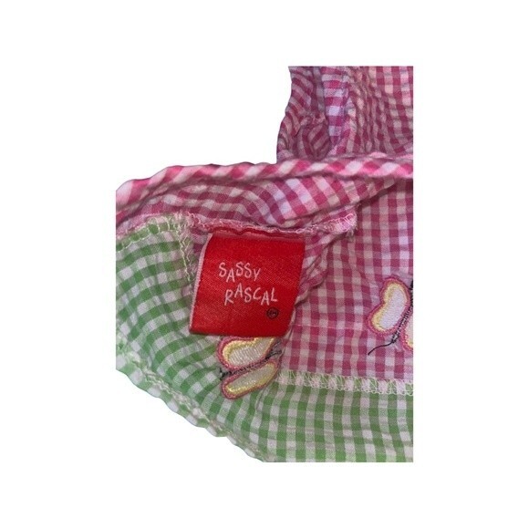 Sassy Rascal | Dog Dress with Butterflies - Picture 5 of 6